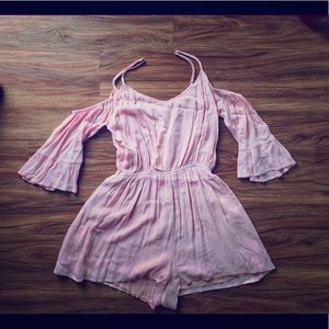 Urban Outfitters Cold Shoulder Romper